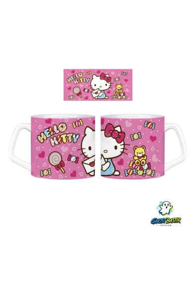 Hello Kitty Kupa Bardak | Tek Adet 0781 ürün görseli 1