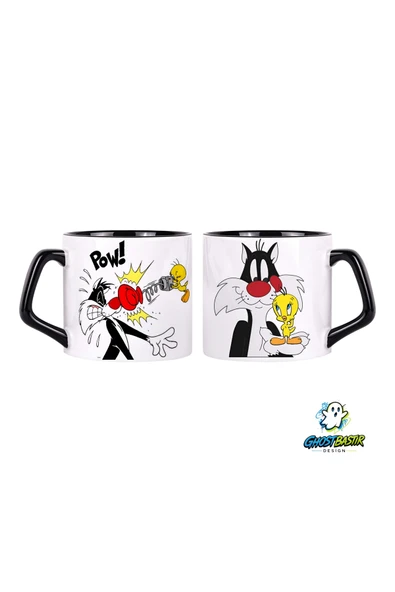 Tweety ve Sylvestre Kupa Bardak | Tek Adet 0865 ürün görseli 1