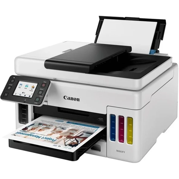 Canon GX6140 Yazıcı-Tarayıcı-Fotokopi Renkli Mürekkep Tanklı Yazıcı WI-FI Ethernet ürün görseli 1