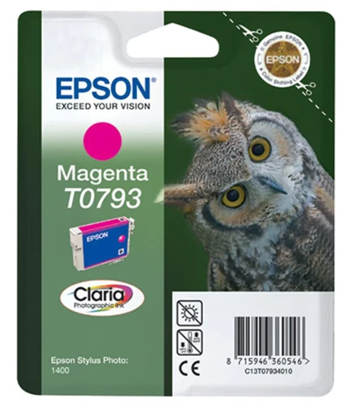 Epson 1400-P50 Magenta Kırmızı Mürekkep Kartuş T07934020 ürün görseli 1