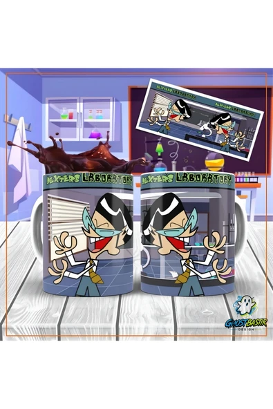 Dexter'in Laboratuvarı Kupa Bardak | Tek Adet K0198 ürün görseli 1