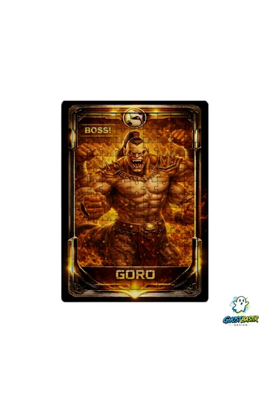 Mortal Kombat Goro 99 Parça Ayaklı Puzzle – Dekoratif Çocuk Yapbozu 0226 ürün görseli 1