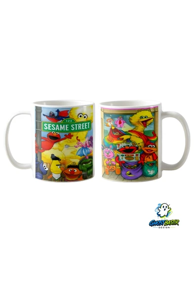 Susam Sokağı Kupa Bardak | Tek Adet K0418 ürün görseli 1
