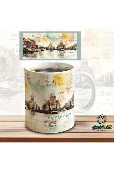 Amsterdam Kupa Bardak | Tek Adet K0147 ürün görseli 1