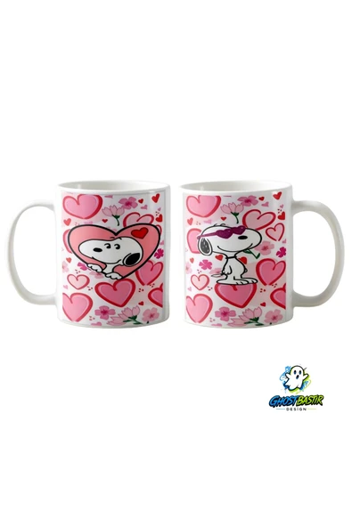 Snoopy Kupa Bardak | Tek Adet K0411 ürün görseli 1