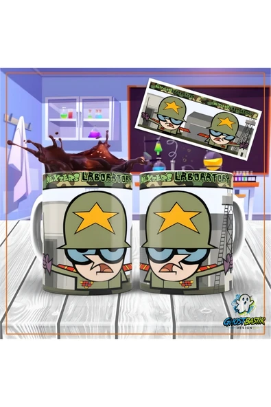 Dexter'in Laboratuvarı Kupa Bardak | Tek Adet K0199 ürün görseli 1