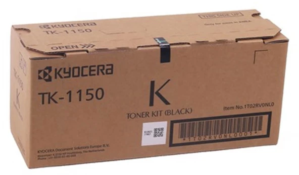 Kyocera TK-1150 Orjinal Fotokopi Toneri Ecosys M2135-2635-2735 P2235 3.000 Sayfa ürün görseli 1