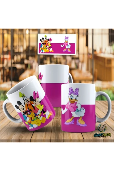 Disney Karakterleri Kupa Bardak | Tek Adet K0205 ürün görseli 1