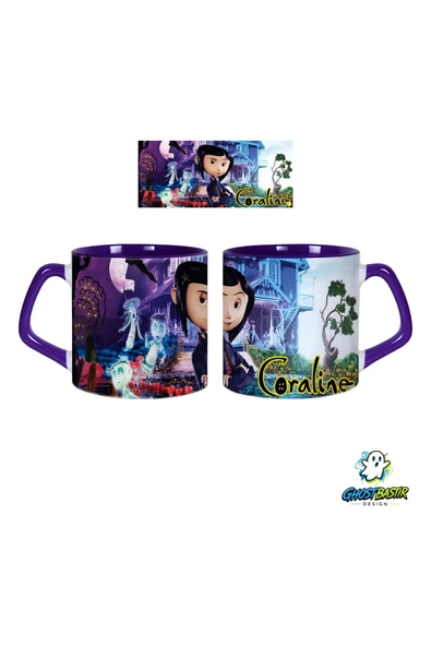 Coraline Kupa Bardak | Tek Adet 0752 ürün görseli 1