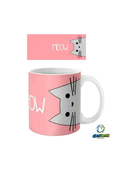 Pusheen Kupa Bardak | Tek Adet K0377 ürün görseli 1