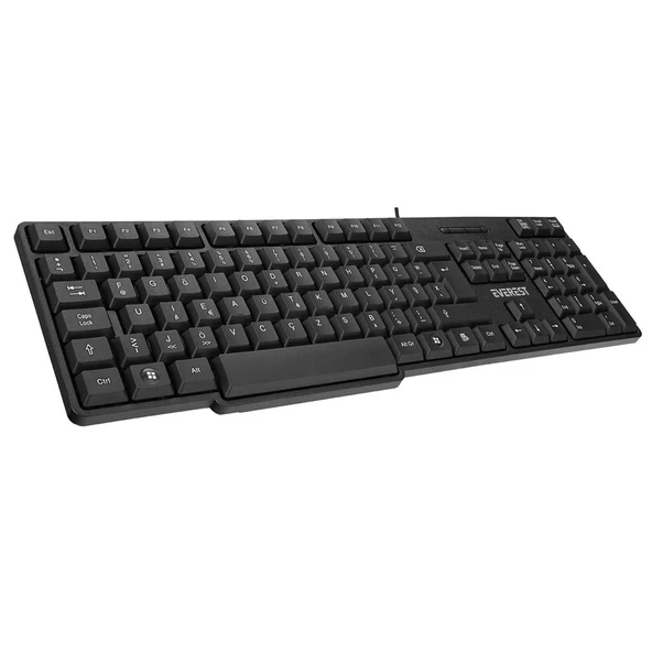 Everest KB-517UF Siyah USB F 2mt Kablo Uzunluğu Standart Klavye ürün görseli 1
