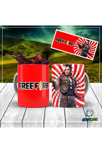 FreeFire Kupa Bardak | Tek Adet K0226 ürün görseli 1