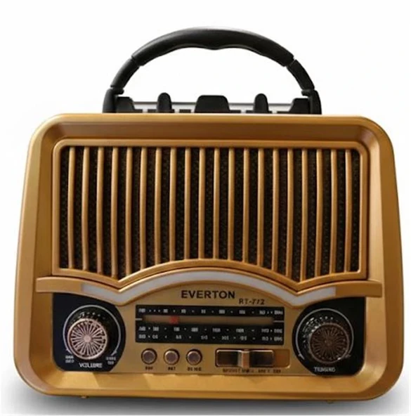 Everton RT-772  Bluetooth Usb-Micro Sd Nostaljik Radyo ürün görseli 1
