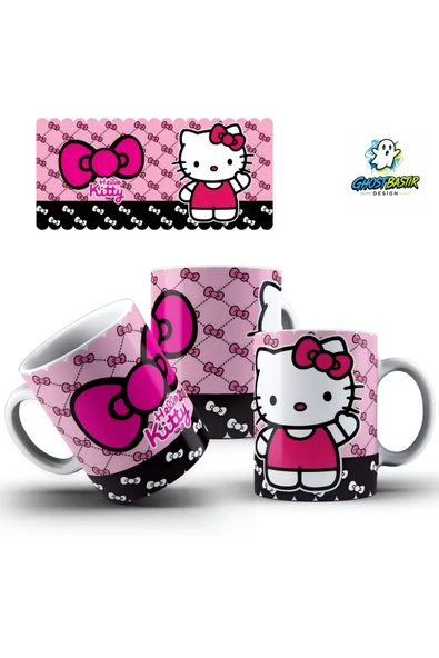 Hello Kitty Kupa Bardak | Tek Adet K0260 ürün görseli 1