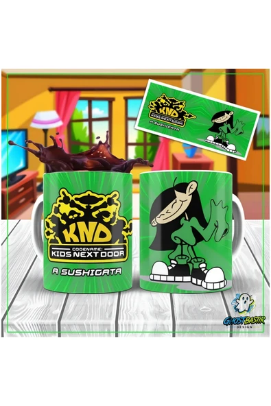 KND Kids Next Door Kupa Bardak | Tek Adet K0287 ürün görseli 1