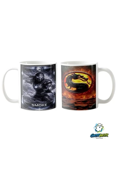 Mortal Kombat Smoke Kupa Bardak | Tek Adet K0343 ürün görseli 1