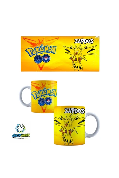 Pokemon Zapdos Kupa Bardak | Tek Adet K0373 ürün görseli 1