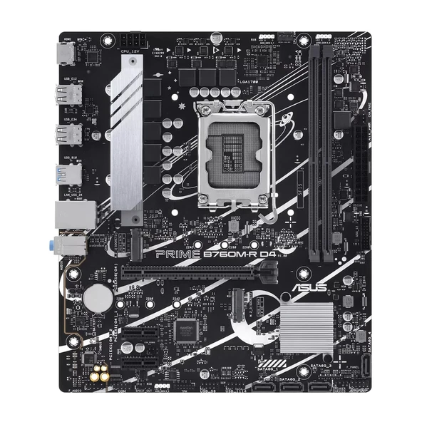 ASUS PRIME B760M-R D4 ürün görseli 1