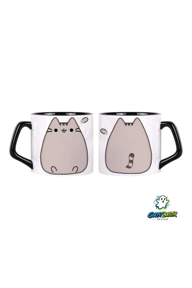 Pusheen Kupa Bardak | Tek Adet 0814 ürün görseli 1