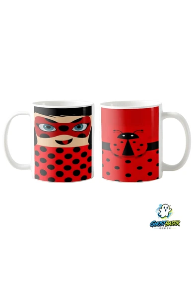 LadyBug Kupa Bardak | Tek Adet K0297 ürün görseli 1