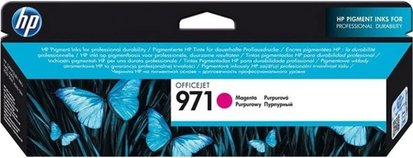 HP 971 Magenta Kırmızı 3.000 Sayfa Kartuş CN623A ürün görseli 1