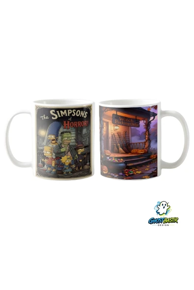 Simpsons Horror Kupa Bardak | Tek Adet K0409 ürün görseli 1