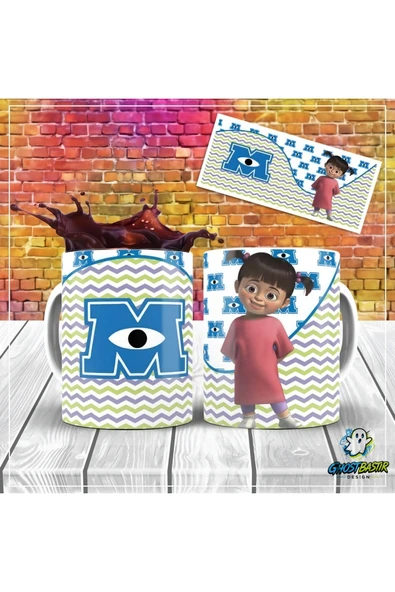 Monsters Kupa Bardak | Tek Adet K0330 ürün görseli 1