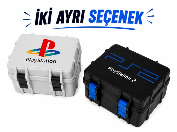 ?? PS 2 Uyumlu Hafıza Kartı Saklama Kutusu | Memory Card Düzenleme Kutusu | Hafıza Kartı Organizer ürün görseli 1