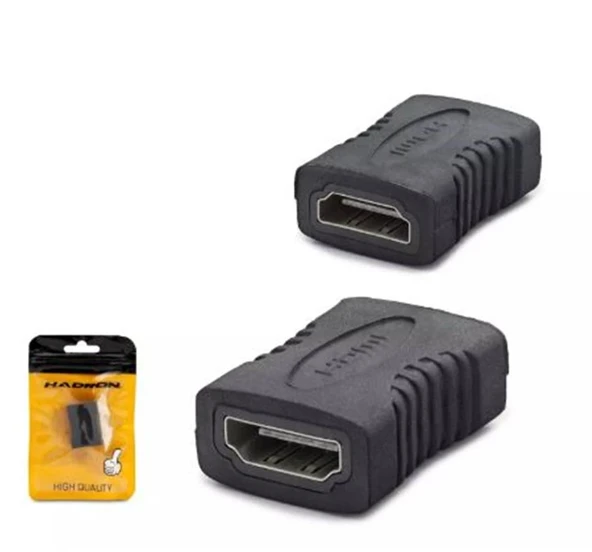 Hadron Hdx1263 Hdmi F To Hdmi F Çevirici Siyah ürün görseli 1
