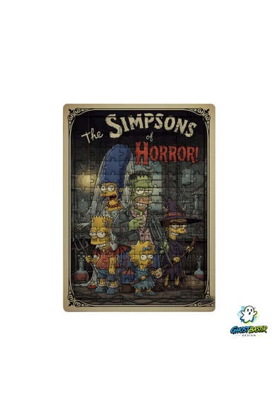 Simpsons Horror 99 Parça Ayaklı Puzzle – Dekoratif Çocuk Yapbozu 0224 ürün görseli 1