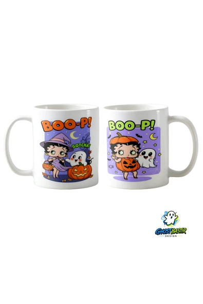 Betty Boop Kupa Bardak | Tek Adet K0163 ürün görseli 1