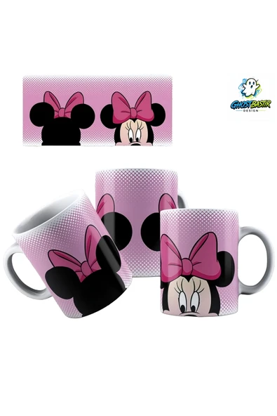 Minnie Mouse Kupa Bardak | Tek Adet K0324 ürün görseli 1