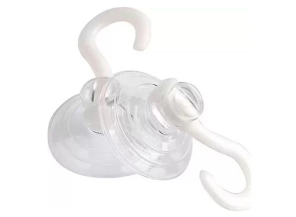 ŞEFFAF VANTUZLU ASKI 24 ADET 4 cm - Resim 3