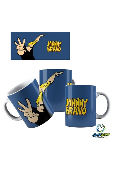 Johnny Bravo Kupa Bardak | Tek Adet K0267 ürün görseli 1