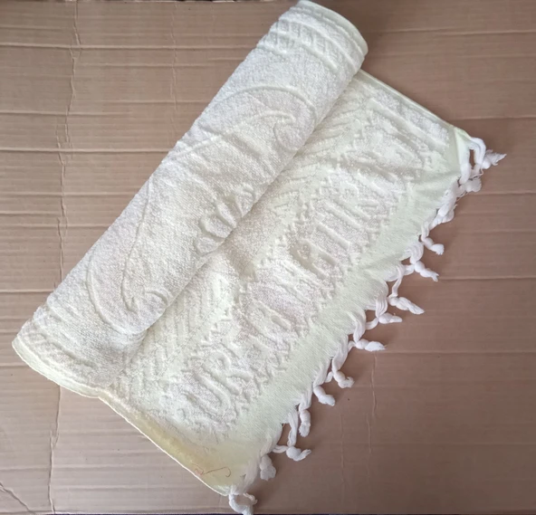 EL VE YÜZ HAVLUSU,SARI 40x90cm ürün görseli 1