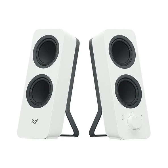 Logitech 980-001292 Z207 5W Beyaz Kablolu-Kablosuz 3.5mm-Bluetooth Hoparlör ürün görseli 1