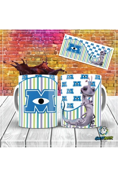 Monsters Kupa Bardak | Tek Adet K0327 ürün görseli 1