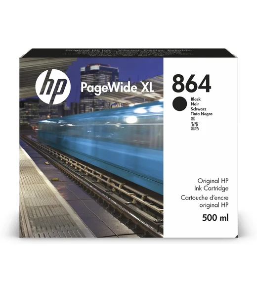 HP 3ED86A (864) SIYAH 500ML KARTUS ürün görseli 1