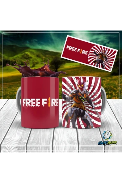 FreeFire Kupa Bardak | Tek Adet K0230 ürün görseli 1