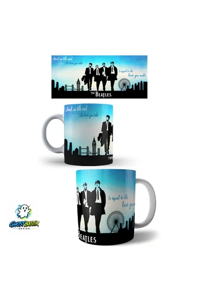 Beatles Kupa Bardak | Tek Adet K0161 ürün görseli 1