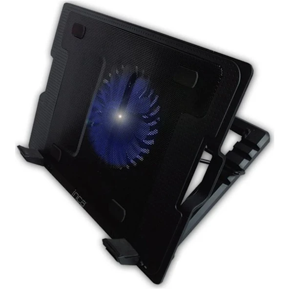 Inca Inc-343fxs Siyah Sessiz Usb Stand Ayarlı Notebook Soğutucu ürün görseli 1
