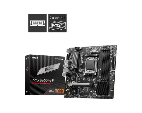 MSI MB PRO B650M-P ürün görseli 1