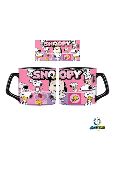 Snoopy Kupa Bardak | Tek Adet 0836 ürün görseli 1