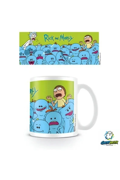 Rick and Morty Kupa Bardak | Tek Adet K0381 ürün görseli 1