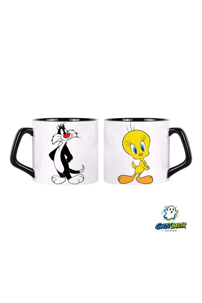 Tweety ve Sylvestre Kupa Bardak | Tek Adet 0866 ürün görseli 1