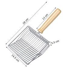 Ahşap Saplı Metal Kum Temizleme Küreği ürün görseli 1
