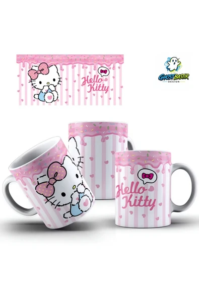 Hello Kitty Kupa Bardak | Tek Adet K0256 ürün görseli 1