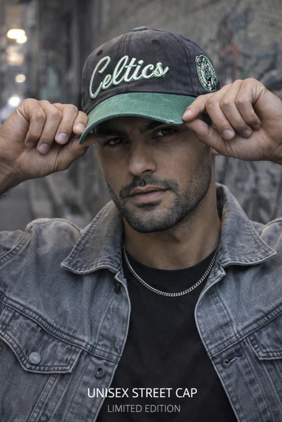 Nakışlı Şapka/Cap/Baseball Şapkası – %100 Pamuk Gabardin Unisex Model ürün görseli 1