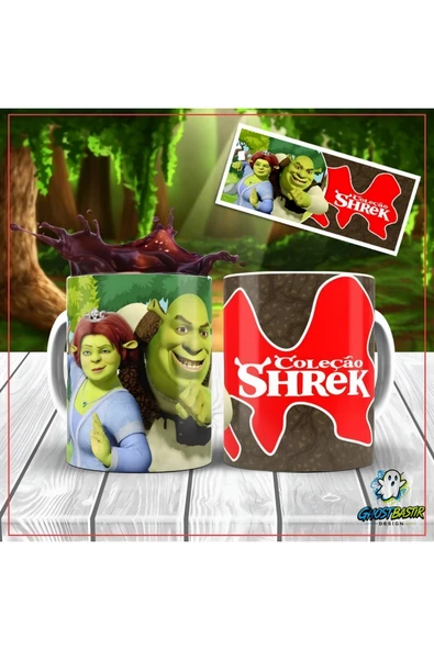 Shrek Kupa Bardak | Tek Adet K0404 ürün görseli 1