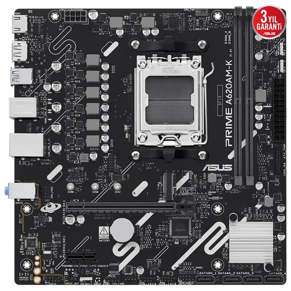 ASUS PRIME A620AM-K ürün görseli 1